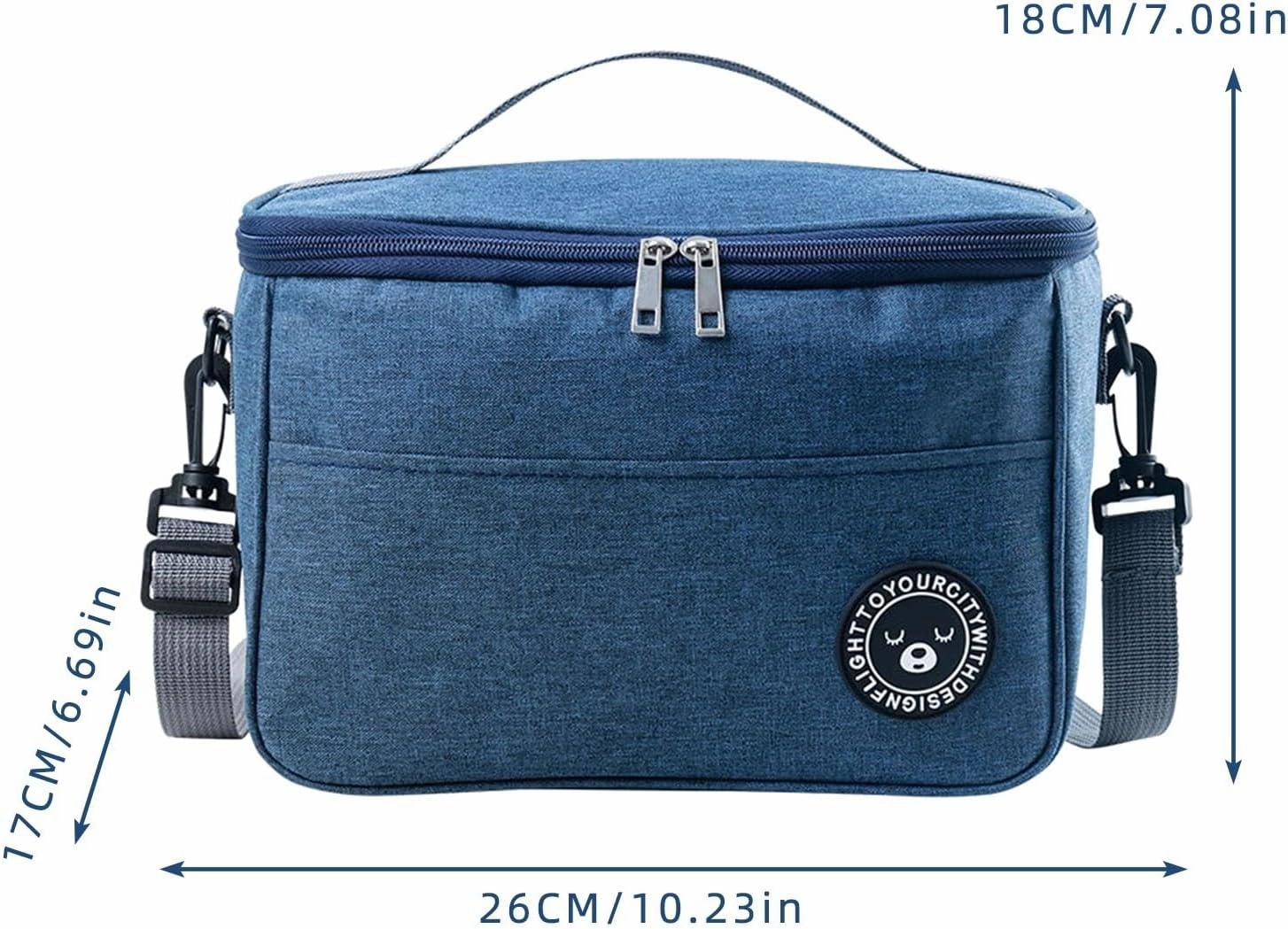 Reusable Lunch Bag Cooler Bag Insulated, Large Leakproof Soft Sided Portable Cooler Bag for Outdoor Travel Beach Picnic Camping BBQ Party