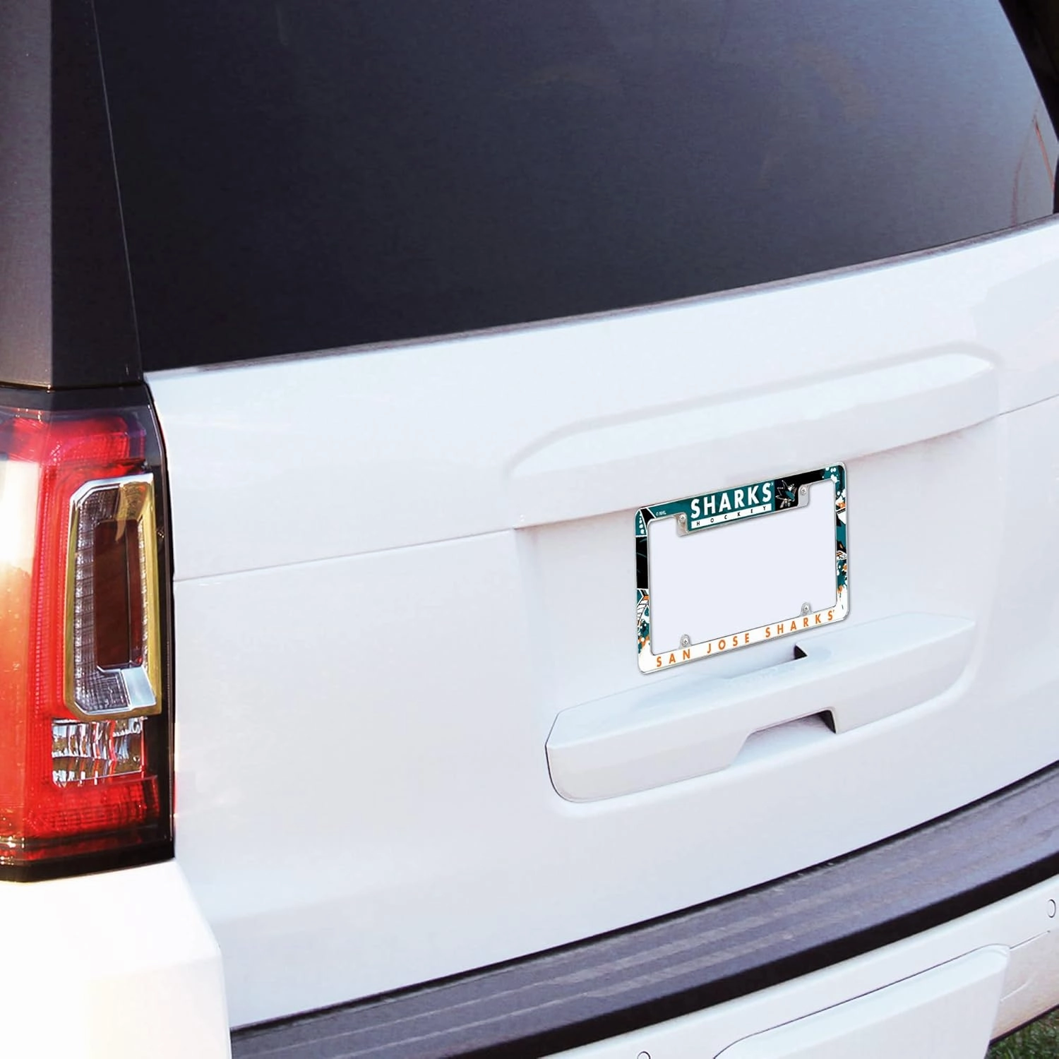 Rico Industries NBA Denver Nuggets Classic 12" x 6" Chrome All Over Automotive License Plate Frame for Car/Truck/SUV