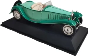 Scale Model 1/43 for Bugatti Royale ESDERS Classic Car Retro Model Static Alloy Green Coupe Simulation