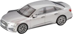 Scale Model Silver for Audi 2018 1/43 A6 C8 Sedan Alloy Model Simulation Collection Coupe Simulation