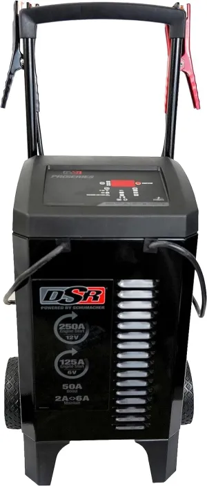 Schumacher Electric DSR161 ProSeries Car Battery Charger - 250 Peak Amps - 6v / 12v Battery Charger - Fully Automatic Battery Maintainer   Engine Starter for SUVs, Trucks, and Large Engines