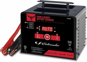 Schumacher Electric Farm and Ranch 6A Battery Charger and 200A Engine Starter, 4-in-1 Solution for 6/12V Batteries, Battery Maintainer, 40A Boost, FR01335, for Car, Truck, and Marine Batteries
