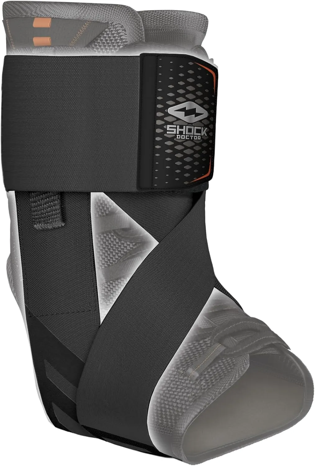 Shock Doctor Adult Ultra Wrap Lace Ankle Brace, Maximum Support, Adjustable Compression