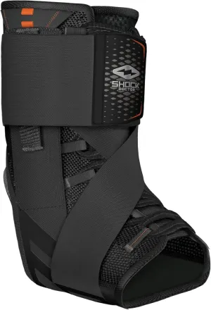 Shock Doctor Adult Ultra Wrap Lace Ankle Brace, Maximum Support, Adjustable Compression
