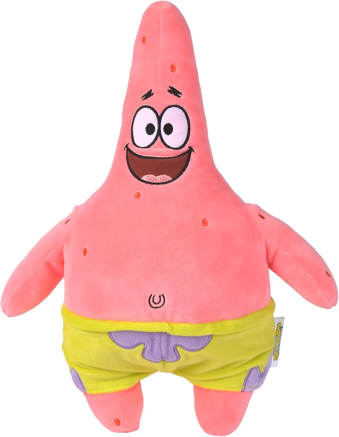 Simba Toys Patrick Star Plush from Spongebob Squarepants – Ultra Soft & Cuddly - Kids Toy, Gift for Children, Ages 3 , 14 inches (Huggable Collectible)
