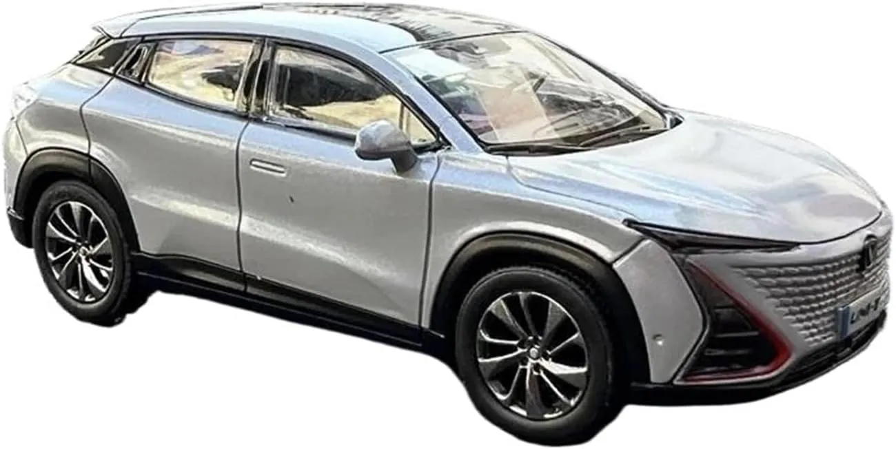 Simulation Car Model 1:43 for Changan Auto Unit Simulation ABS Car Model Collection Display Home Decoration Mini Vehicles Toys(Gray)