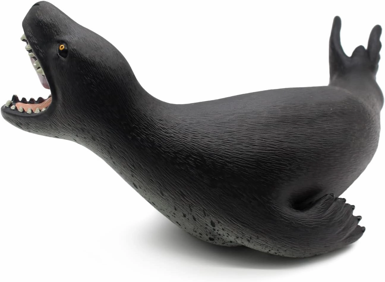 SmilerSmile Larg Gray Animal Squeeze Toy, 1 pc 15Inch Soft Filled Rubber Sea Educational Toys (Seals)