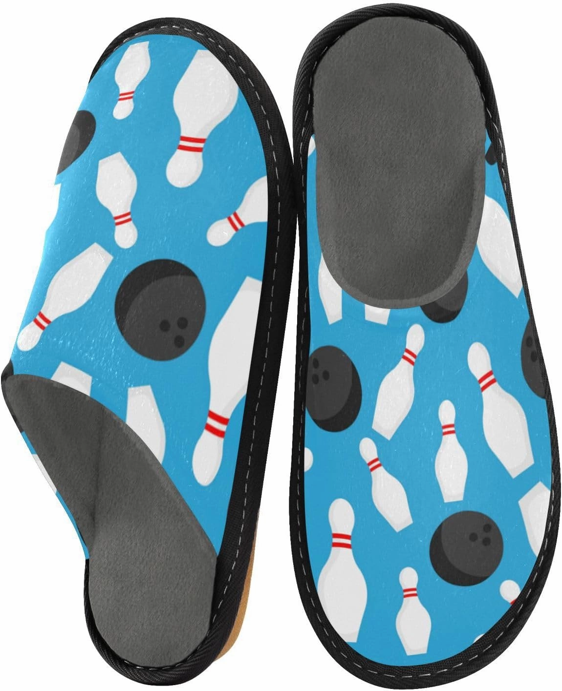 Spa Slippers Indoor House Fuzzy Slippers Soft Memory Foam Non-Slip Home Slipper Winter Shoes For Bedroom Hotel Travel 4-11
