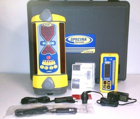 Spectra Precision LR50W Wireless Laser Receiver w New RD20 Remote Display - Grade Plumb Tilt