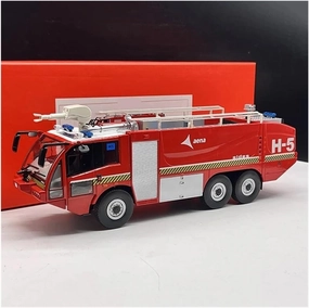 Sports car Metal Model 1:43 Scale Diecast Alloy for Sides S3X Airport Fire Truck Toy Car Model Classic Nostalgia Display for Home Décor