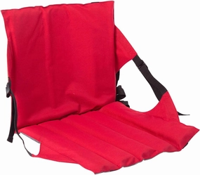 Stadium Cushion - Portable Heated Stadium Cushion, Rechargeable Foldable Stadium Seat, Folding Grandstand Seat with Mesh Pocket, Lightweight, Multifunctional Floor Chair for Indoor and Outdoor Use