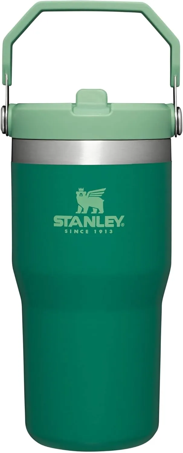 STANLEY IceFlow Stainless Steel Tumbler - Vacuum Insulated Water Bottle for Home, Office or Car Reusable Cup with Straw Leak Resistant Flip Cold for 12 Hours or Iced for 2 Days