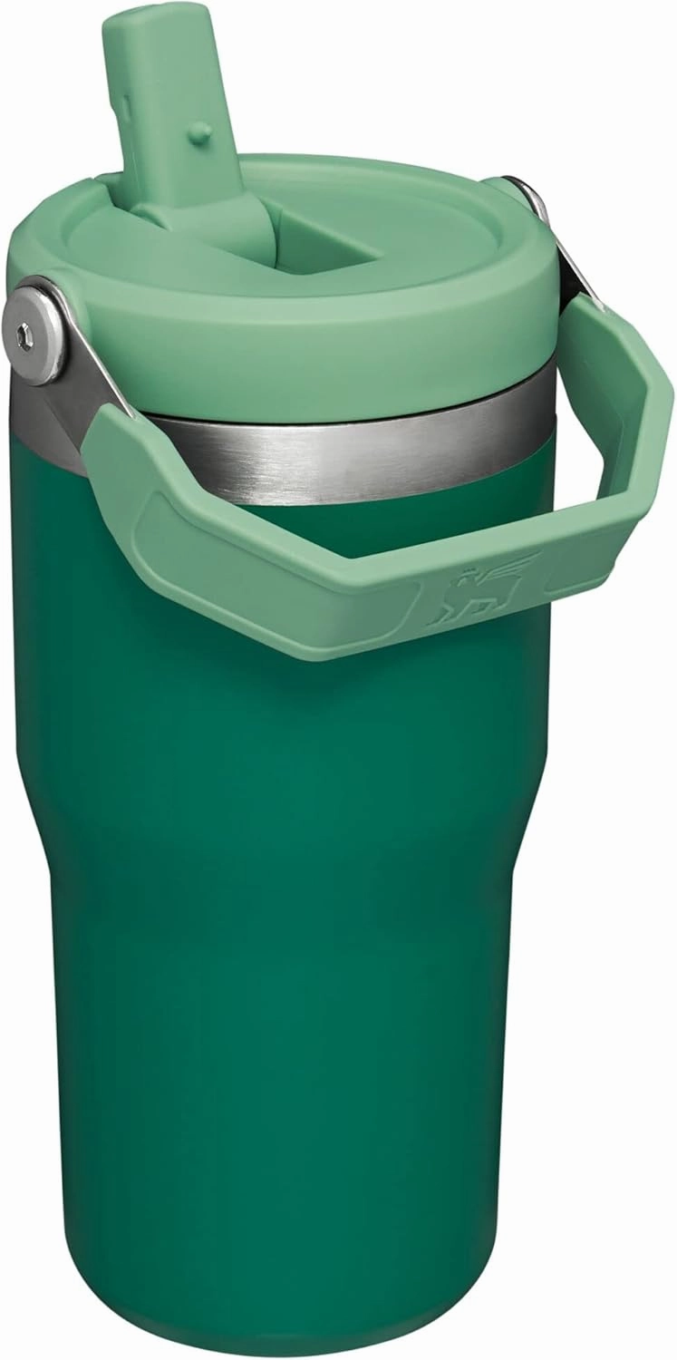 STANLEY IceFlow Stainless Steel Tumbler - Vacuum Insulated Water Bottle for Home, Office or Car Reusable Cup with Straw Leak Resistant Flip Cold for 12 Hours or Iced for 2 Days