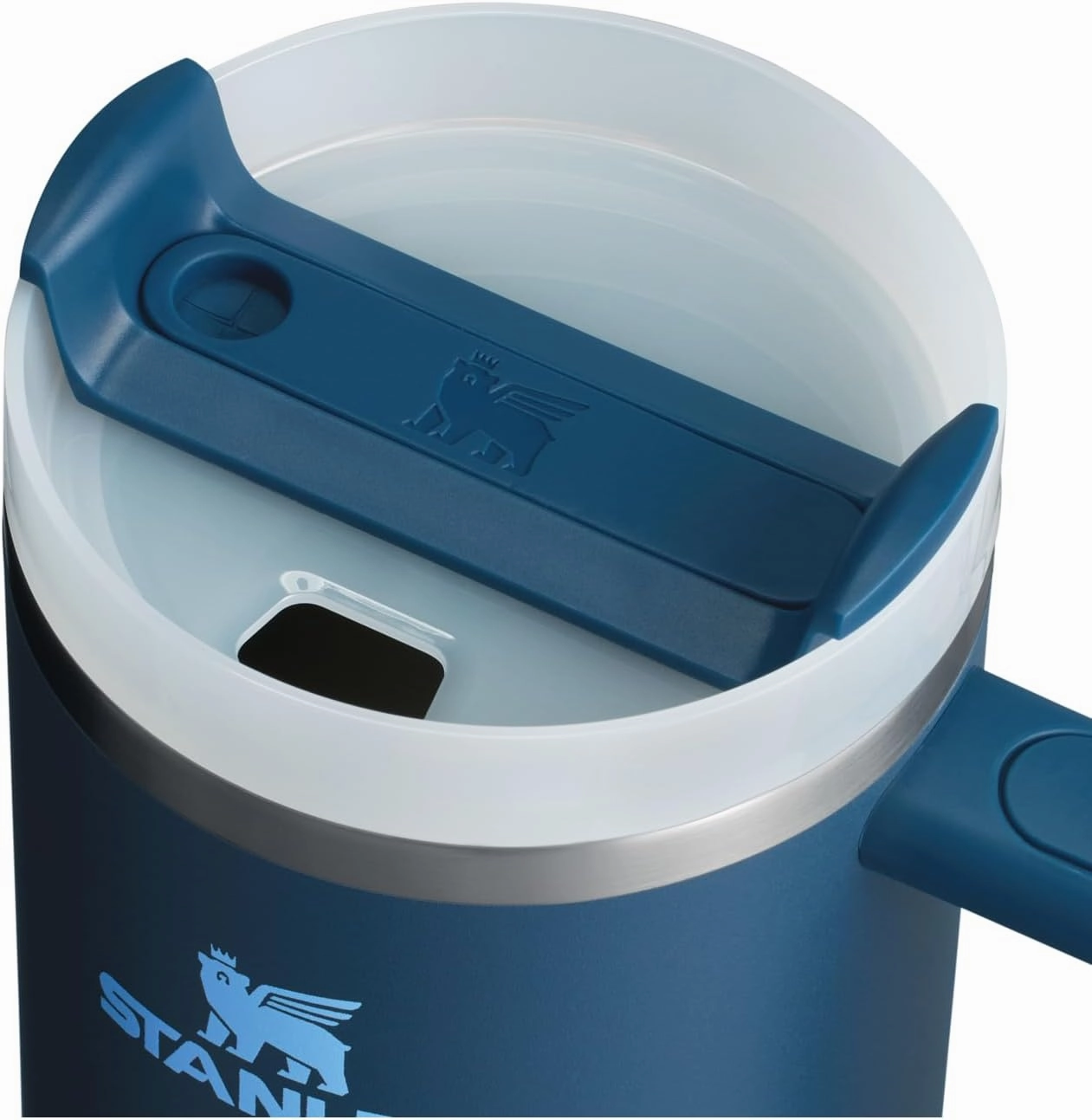 Stanley Quencher H2.0 Tumbler with Handle and Straw 40 oz | Flowstate 3-Position Lid | Cup Holder Compatible for Travel | Insulated Stainless Steel Cup | BPA-Free | Stargaze