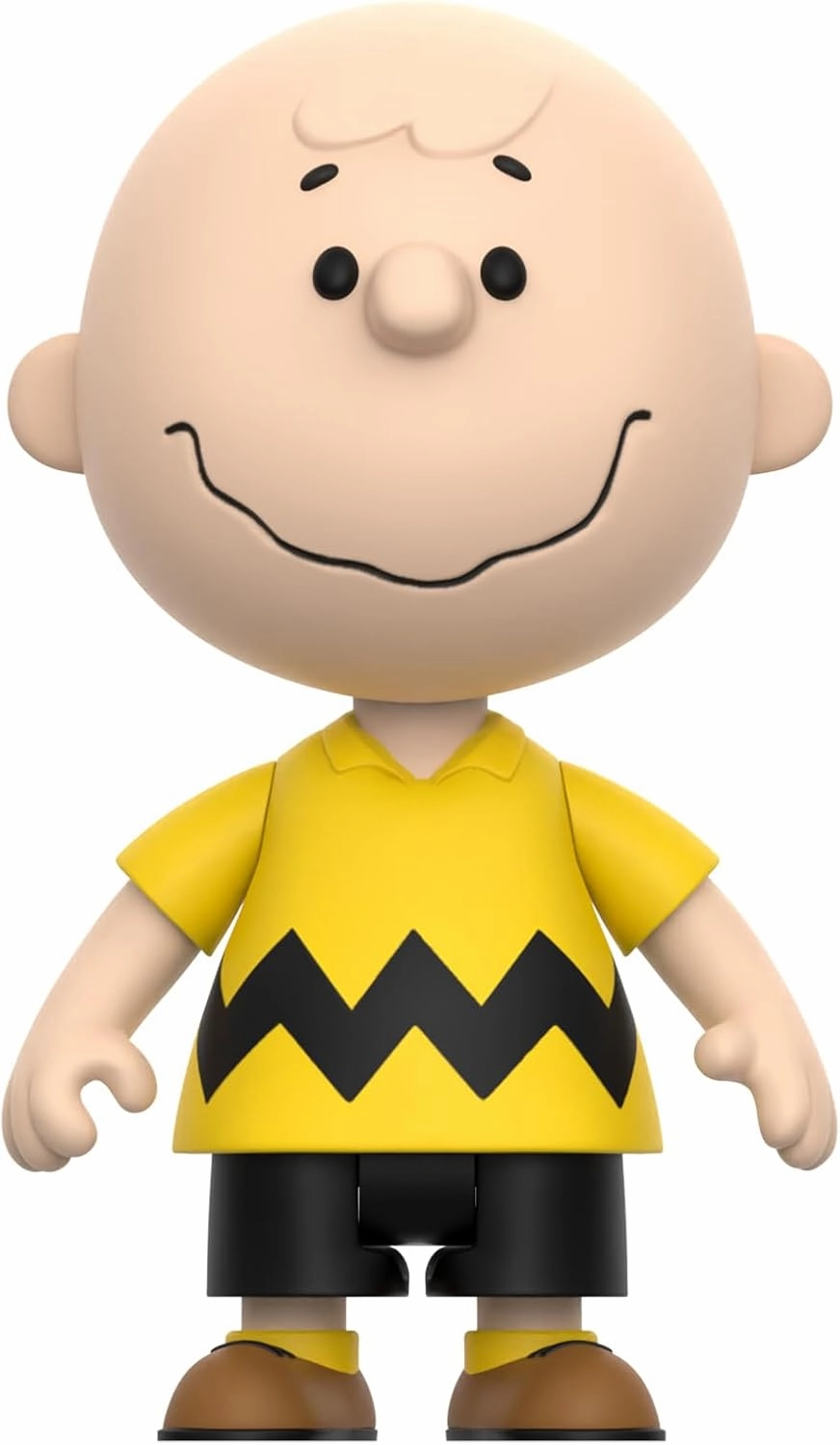 Super7 Peanuts Charlie Brown - 3.75" Peanuts Action Figure Classic Cartoon Collectibles and Retro Toys