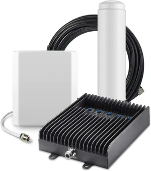 SureCall Fusion5s Voice and 4G LTE Data Cell Phone Signal Booster - Omni/Panel Antenna
