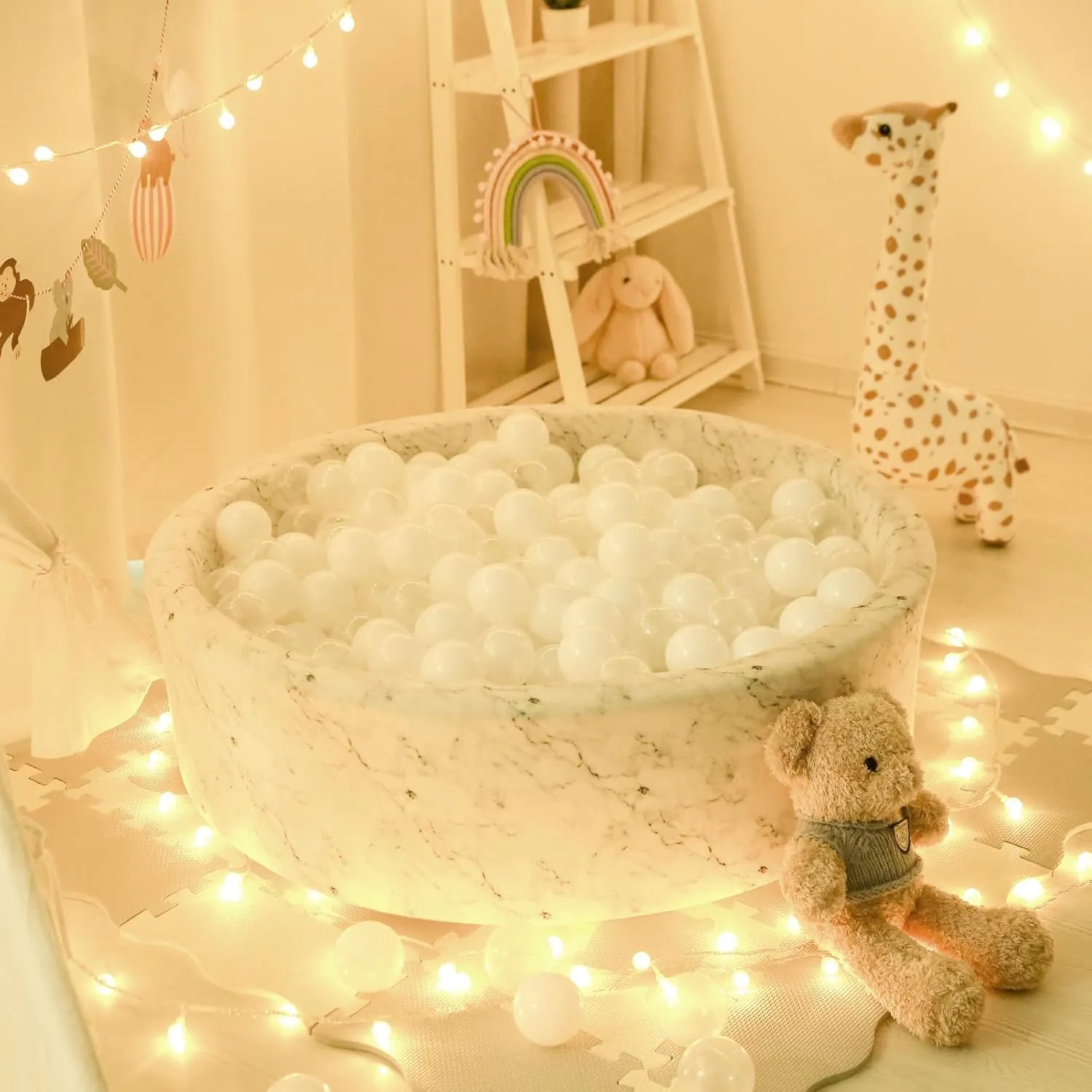 TARBOLO Ball Pit Balls - 2.75inches - Crush Proof Plastic Children's Toy Balls Macaron Ocean Balls for Birthday Party Games Pool 50 100 200 Pcs for Ballpit