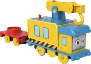 Thomas & Friends Motorized Toy Carly the Crane Battery-Powered Rail Vehicle for Preschool Pretend Play Kids Ages 3  Years