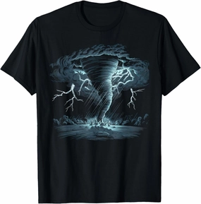 Tornado Tshirt For Kids Toddler Weather Meterologist Storm T-Shirt