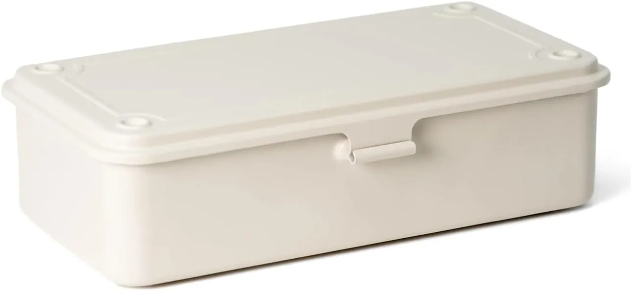 TOYO Steel Stackable Storage Box T-190, White