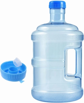 Toyvian 1 Set Portable Water Container for Camping Outdoor Water Jug with Handle for Hiking Travel and Bbq Activities Space Saving Design