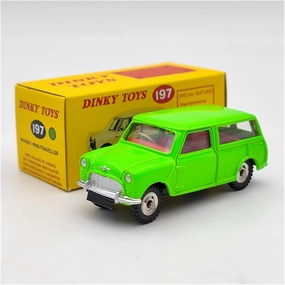 Treasureable Alloy Vehicle Model 1 43 Dinky Toys 197 for Morris Mini Traveler Green Die-cast Model Replica Series Festive Deluxe Gift