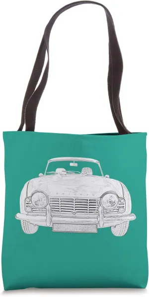 Triumph TR4 classic British sports car Tote Bag