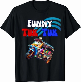 Tuk Tuk Thai Funny Car T-Shirt