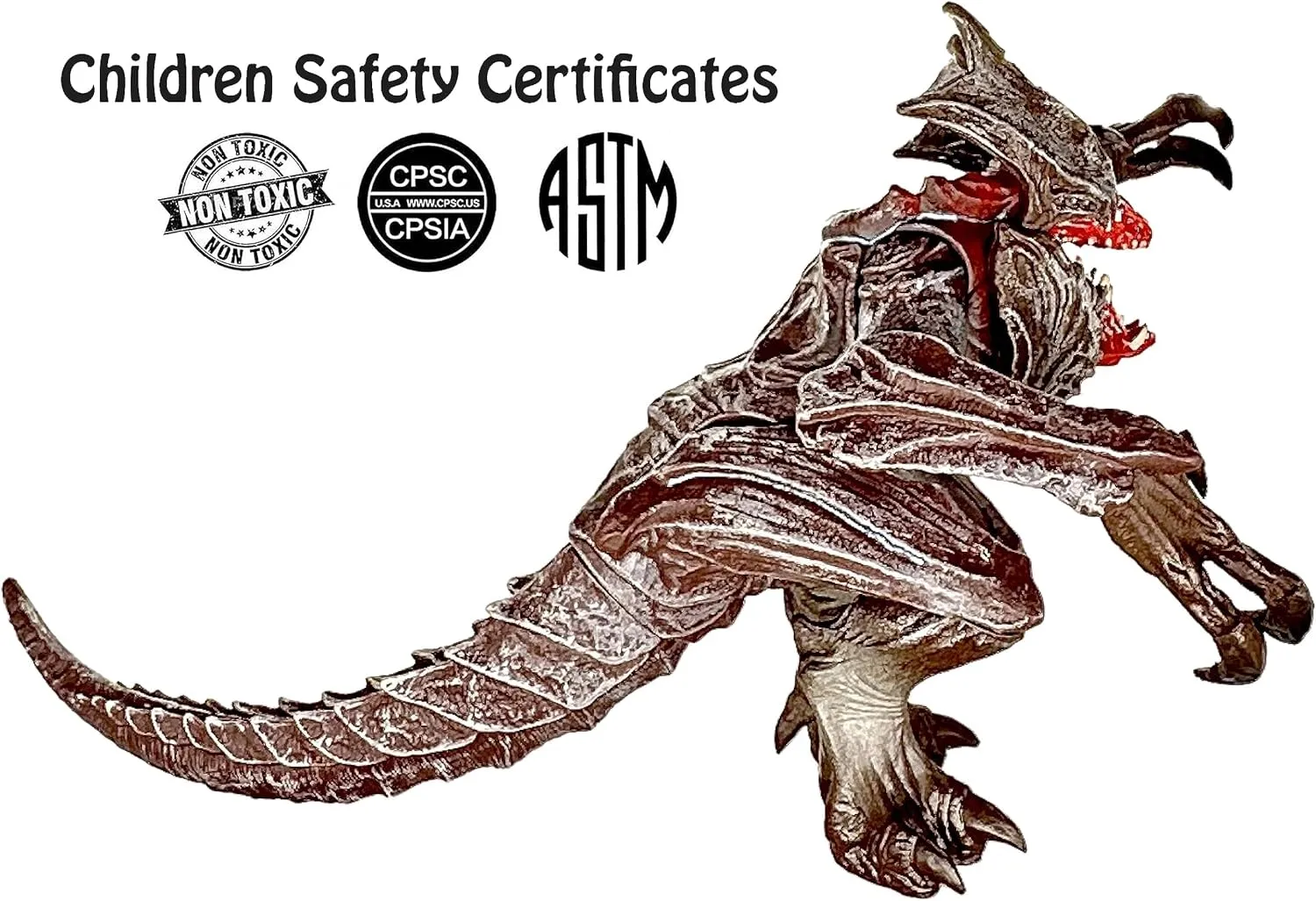 TwCare Raijin Dagon Lord of The Galaxy Action Figure Father of Godzilla Toy, Partner of Rozan Movie Series Movable Joints Soft Vinyl, Travel Bag