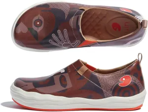 UIN Men's Fashion Sneakers Painted Walking Art Travel Shoes Toledo Ⅷ
