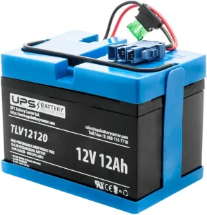 UPSBatteryCenter Compatible with 12 Volt Battery for Peg Perego John Deere Gator HPX SE Ride-On Toy Vehicle