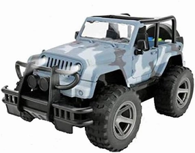UXRPTU Car Toy 1:16 Off-Road Military Fighter Friction Powered Toy Vehicle with Fun Lights and Sounds