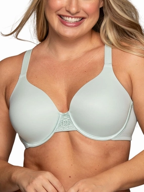 Vanity Fair Women's Full Figure Beauty Back Smoothing Bra, 4 Way Stretch Fabric, Lightly Lined Cups up to H