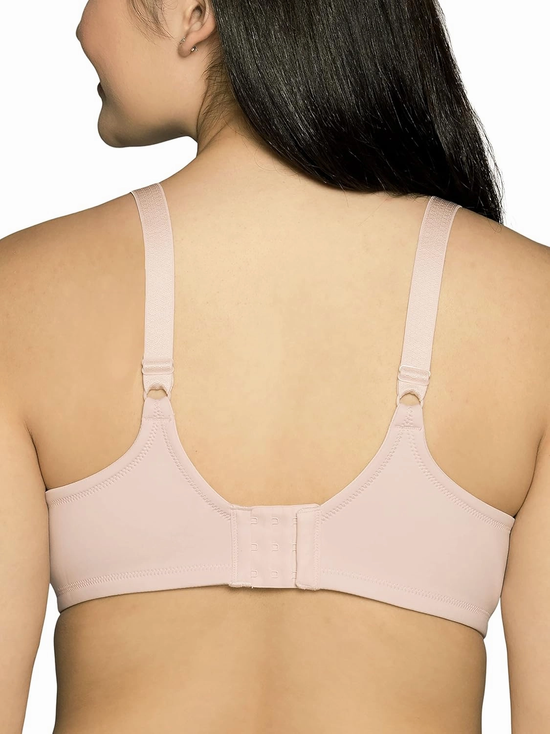 Vanity Fair Women's Full Figure Beauty Back Smoothing Bra, 4 Way Stretch Fabric, Lightly Lined Cups up to H