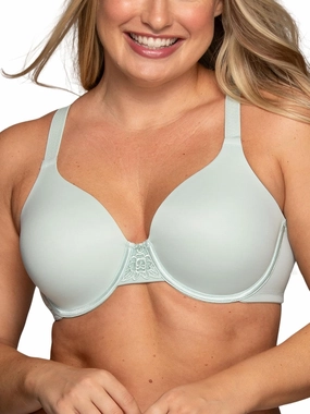 Vanity Fair Women's Full Figure Beauty Back Smoothing Bra, 4 Way Stretch Fabric, Lightly Lined Cups up to H