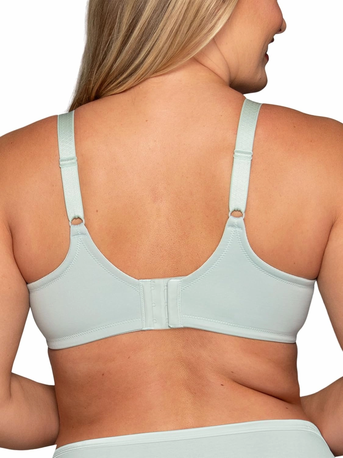 Vanity Fair Women's Full Figure Beauty Back Smoothing Bra, 4 Way Stretch Fabric, Lightly Lined Cups up to H