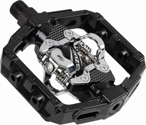 Venzo Shimano SPD Compatible Mountain Bike CNC Cr-Mo Sealed Pedals with Cleats