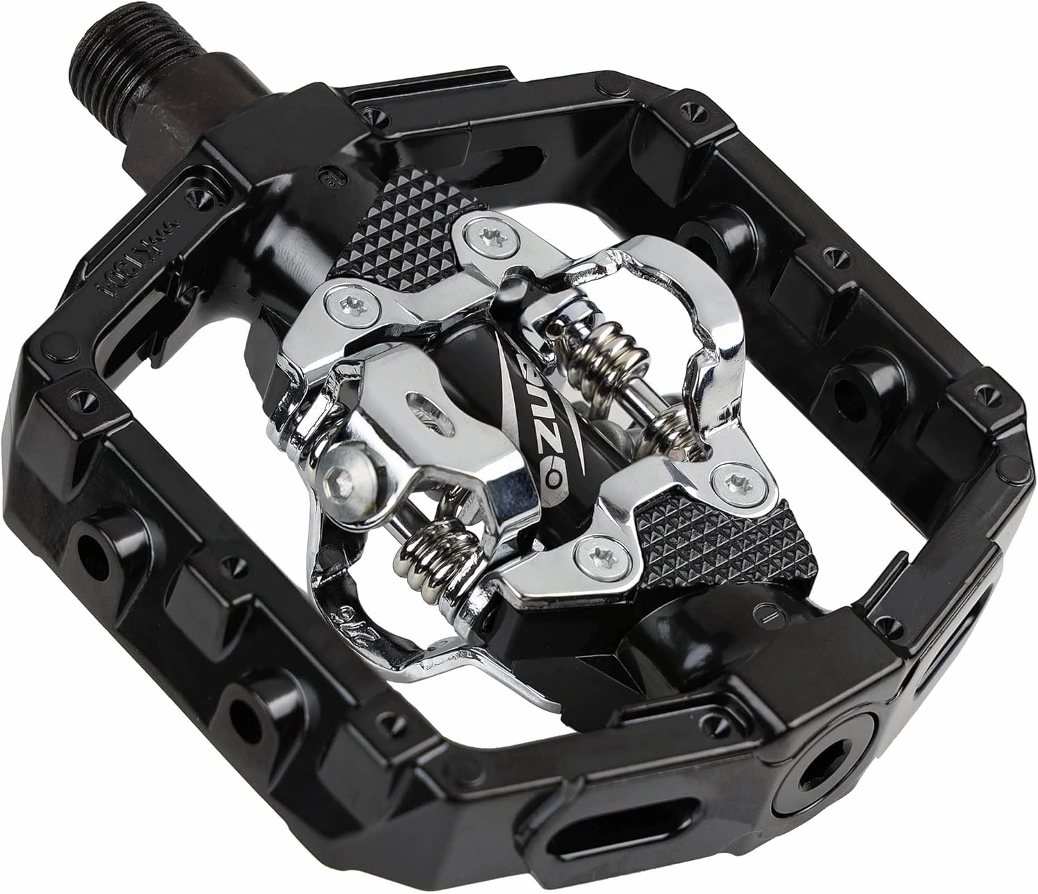 Venzo Shimano SPD Compatible Mountain Bike CNC Cr-Mo Sealed Pedals with Cleats