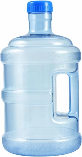 VICASKY 5l Pure Water Storage Reusable Jug Polycarbonate Material for Water Dispenser Random Style