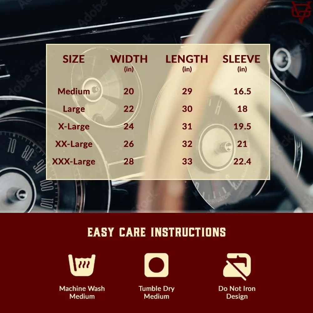 Vintage Goods Apparel Mens Graphic T-Shirt, Hot Rod Garage - Throwback Muscle Car Tee, Gift for Antique Car Lovers, Mechanics