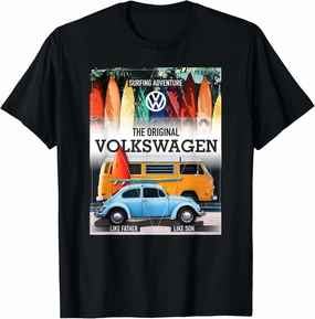 Volkswagen Surfing Adventure Beetle & Camper T-Shirt