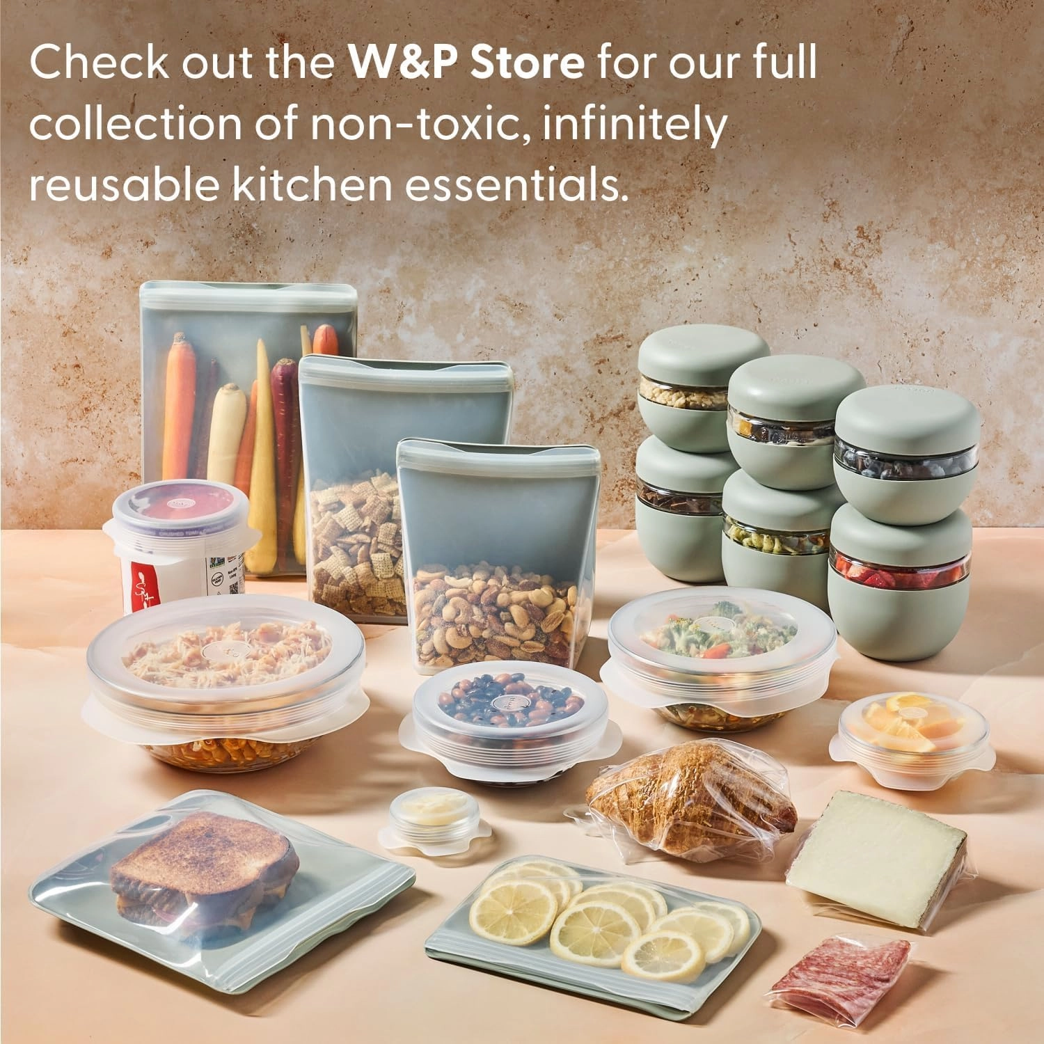 W&P Porter Ceramic Mug w/ Protective Silicone Sleeve, Charcoal 16 Ounces On-the-Go Reusable Cup for Coffee or Tea Portable Dishwasher Safe
