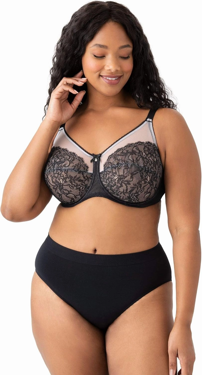Wacoal womens Retro Chic Full Figure Seamed Unlined Underwire Bra