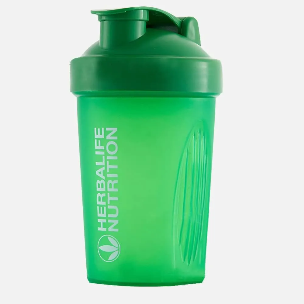 Water Bottle 14 oz, Fitness Sports Water Bottle Leak-Proof Tritan BPA-Free, Shaker Bottle Ensure You Drink Enough Water for Fitness, Gym, Camping, Outdoor Sports (Green,400ml)