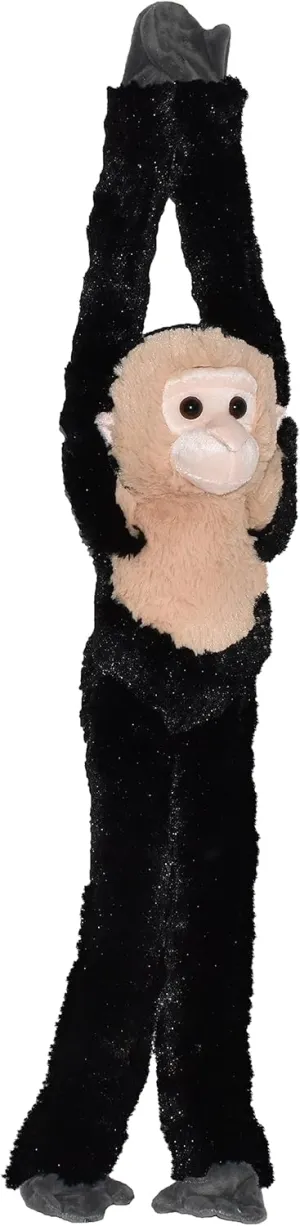Wild Republic Hanging Monkey Capuchin, Stuffed Animal, 20 inches, Gift for Kids, Plush Toy, Fill is Spun Recycled Water Bottles