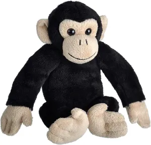Wild Republic Wild Calls Chimp, Authentic Animal Sound, Stuffed Animal, Eight Inches, Gift for Kids, Plush Toy, Fill is Spun Recycled Water Bottles, 8" (23323)