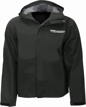 WindRider Men's Rain Jacket with Hood Waterproof | Breathable | Soft Feel