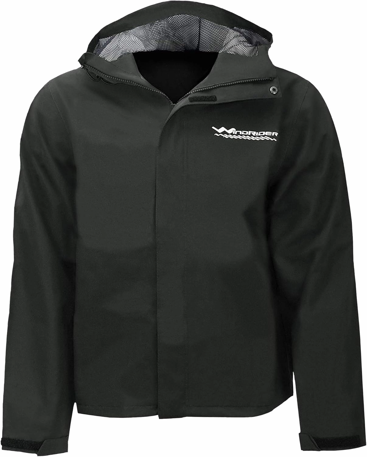 WindRider Men's Rain Jacket with Hood Waterproof | Breathable | Soft Feel