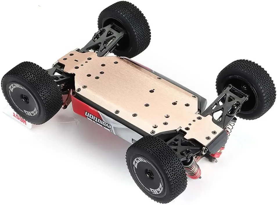 WLtoys High-Speed RC Car 144001 1:14 60KM/H 2.4G RC Car 4WD Electric High Speed Off-Road Remote Control Racing Drift Toys Car 1/14 for Children (144001 1500 2200)
