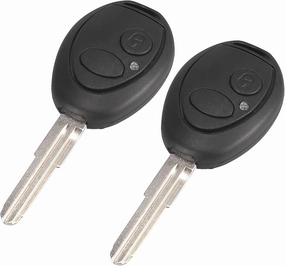 X AUTOHAUX 2pcs 315MHz Replacement Keyless Entry Remote Key Fob for Land Rover Discovery 1999-2003 2 Key Button ID73 CWE100710KIT N5FVALTX3